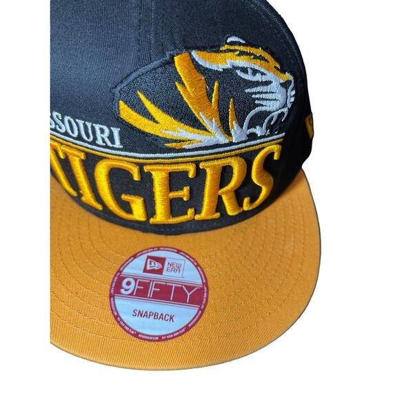 Missouri Tigers Mizzou Baseball Cap Hat Snapback NCAA 9Fifty New Era Adjustable - Picture 2 of 10